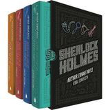 Box 4 Livros Sherlock Holmes Arthur Conan