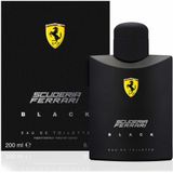 Perfume Masculino Ferrari Black Original 125 Ml