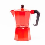 CAFETEIRA ITALIANA 6 CAFES VERMELHO DASSHAUS