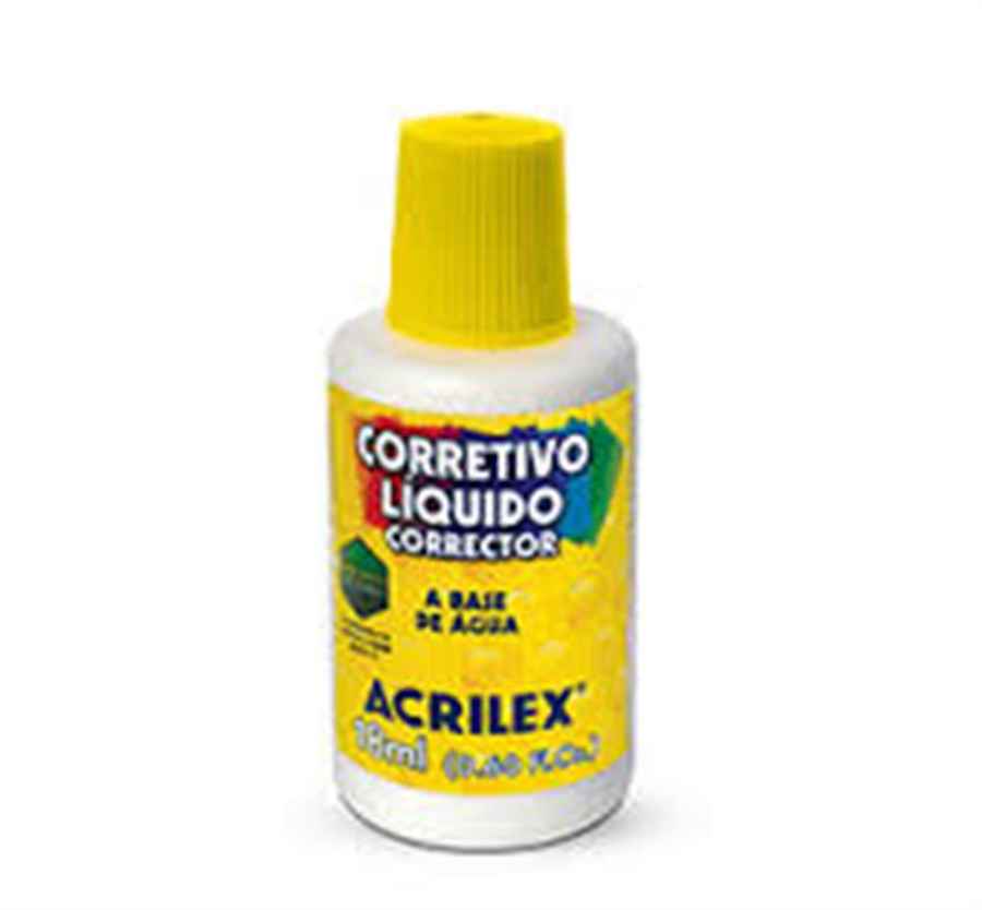 Corretivo Líquido 18 Ml Acrilex - Carrefour