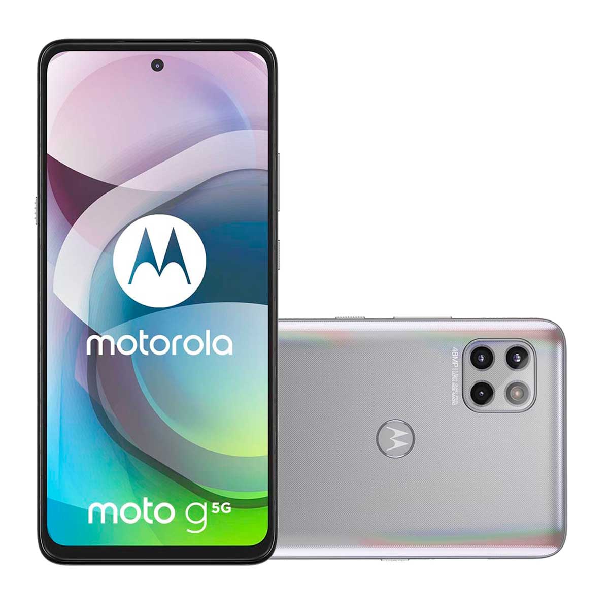 Smartphone Motorola Moto G 128GB 5G Prata Tela 6.7" 48MP