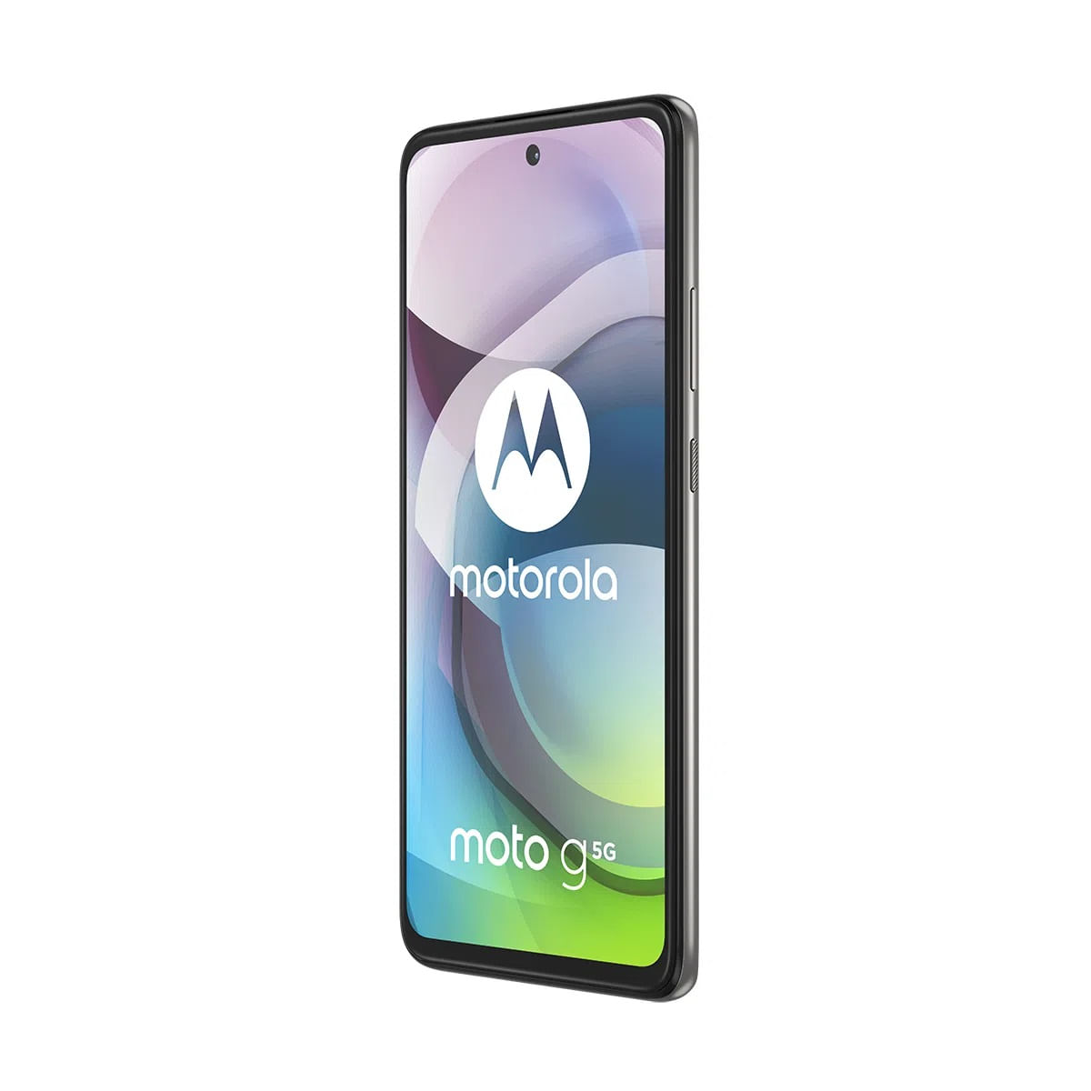 Smartphone Motorola Moto G 128GB 5G Prata Tela 6.7" 48MP Frontal Direito