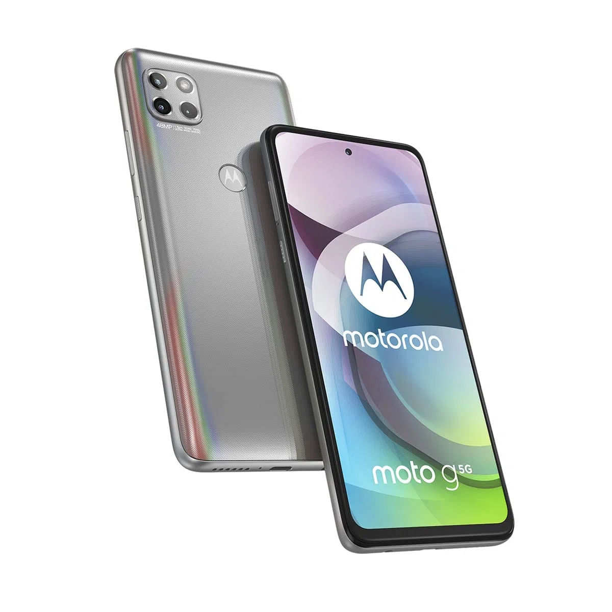 Smartphone Motorola Moto G 128GB 5G Prata Tela 6.7" 48MP Composição