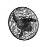 Ventilador De Parede Oscilante 50cm Pp Bivolt Tron  Preto