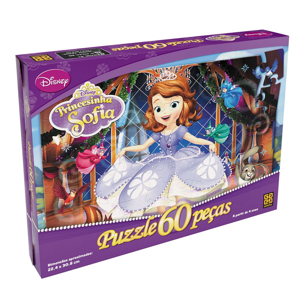 Jogo de Cama 4 Peças Princesinha Sofia Disney Sofia 4 Piece The