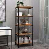 Estante Multiuso 5 Prateleiras Padova Artefamol Preto