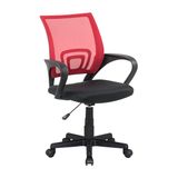 Cadeira para Escritório Carrefour Home Vermelha e Preta HO170879