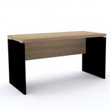 Mesa Para Escritório 170cm X 70cm Pe40 Pandin Móveis  Noce Naturalle/preto