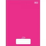 Caderno Univ. D+ Rosa Brochura Capa Dura Tilibra