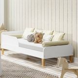 Mini Cama Infantil Montessori Movelbras Branco