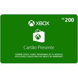 Gift Card Digital Xbox Cash Card R$ 200