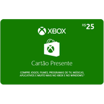 Gift Card Digital XBox Cash R$ 25