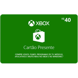 Gift Card Digital Xbox Cash R$ 40