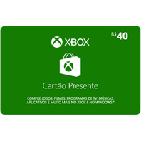 Gift Card Digital Xbox Cash R$ 40