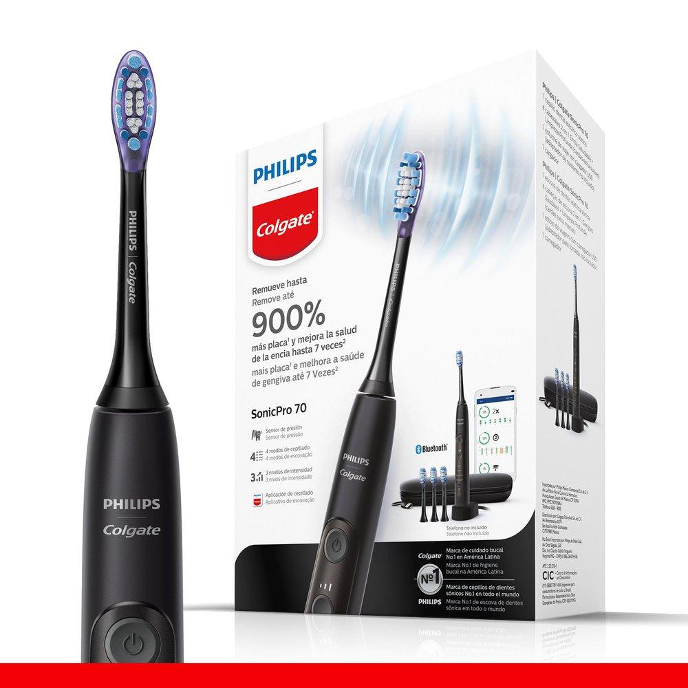 Escova De Dente Elétrica Philips Colgate Sonicpro 70