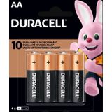 Pilhas Alcalinas Duracell Aa Pequena 4 Unidades Duracell