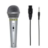 Microfone Locutor De Mão Dinâmico Karaoke P10 Bom