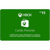 Gift Card Digital Xbox Cash R$ 15
