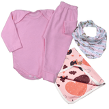 Kit 4 Peças Roupa De Bebê Estilosa E Barato Menino Menina