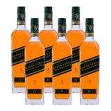 Whisky Escocês Johnnie Walker Green Label 750ml caixa com 6 unidades