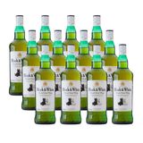 Whisky Ecocês Black White 1litro caixa com 12 unidades