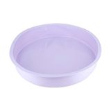 Forma Silicone P/ Bolo Torta Pudim Redonda 28cm - Roxo