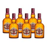 Whisky Escocês Chivas Regal 12 anos 1litro caixa com 6 unidades