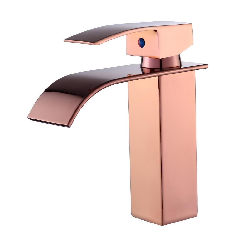 Torneira Cascata Prizi Vip Baixa Monocomando Rose Menor preço em Torneira Cascata Prizi Vip Baixa Monocomando Rose