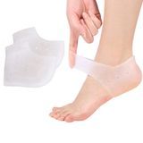 Meia Palmilha Silicone Gel Hidratante Ortopédica Calçado Sapato Sking