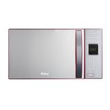 Micro-ondas Philco PME25VV 25 Litros Prata e Vermelho 110V