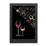 Quadro Porta Rolhas/ Tampinhas Com Tema Bebida Vinho Cerveja