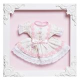 Quadro Com Acrílico  Vestido Quarto Bebê Infantil