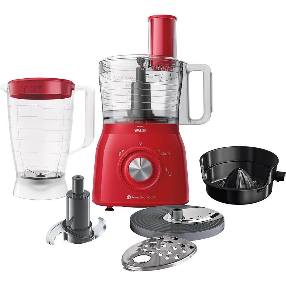 Multiprocessador Viva Philips Wallita Vermelho 110v - Ri7631/4