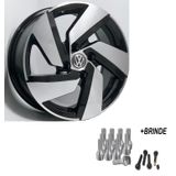 Kit 4 Roda Aro 15x6 Passione Golf Gti 4x100 Bd + Brindes