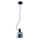 Pendente Luminaria Lustre Jetty 1xe27 40w D15cm Fumê Pd1429