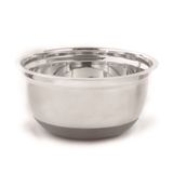 Vasilha Bowl De Inox Com Silicone 21cm