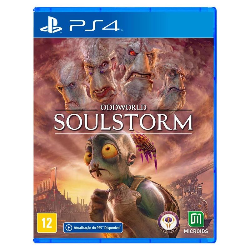 Jogo Oddworld: Soulstorm - Playstation 4 - Microids
