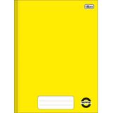 Caderno Peq. 80 fls Amarelo Pepper Brochura Capa Dura Tilibra