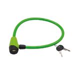 Cadeado Para Bicicleta Com Chave 10x65mm Verde