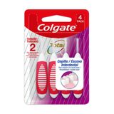 Escova Interdental Colgate Com 4 Unidades