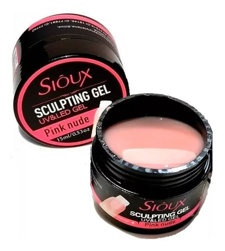 Gel Sculpting Sioux LED UV 15ml Seca Rápido Escupidor Modelagem - POINT MIX  ACESSORIOS