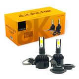 Kit Lâmpadas Super Led Code H4 8000k Branca 7800 Lúmens
