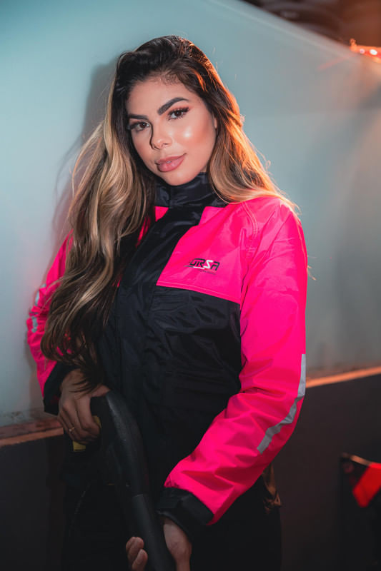 Capa De Chuva Forza Moto Feminina