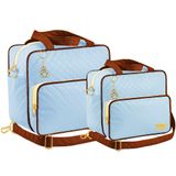 Kit Bolsa Maternidade KB-CRM2 Azul Claro AZC