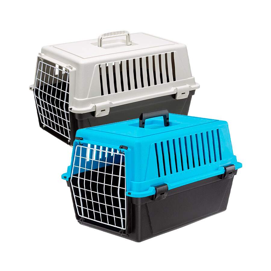 Caixa De Transporte Ferplast Atlas Para Cães E Gatos - Cores Sortidas - Tamanho 20