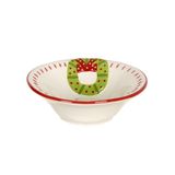 Bowl Cerâmica Guirlanda De Natal 15x15m D&a