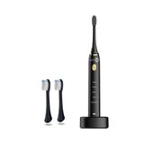 Optup Escova Dental Elétrica Sonic Recarregável  5 Modos De Limpeza - Preta