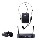 Microfone sem Fio MXT UHF10BP HEADSET/ Lapela FREQ. 533.7MHZ