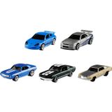 Hot Wheels Fast &amp, Furious 5-pack 1:64 Scale Veículos Instantâneos Coleção Carros De Brinquedo Para Fãs De Velozes E Furiosos Presente Idades 3 E