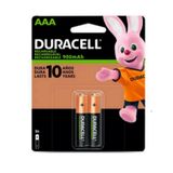 02 Pilhas Aaa Recarregável 900mah Duracell